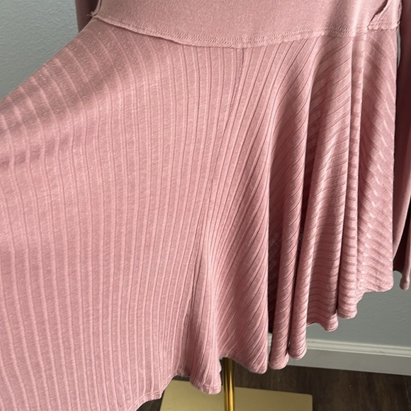 We The Free By Free People Women's Clover Split-Neck Babydoll Tunic Size Medium - Picture 8 of 12